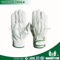 GL040 WANTOK 9" 10" 11" white pig grain leather glove