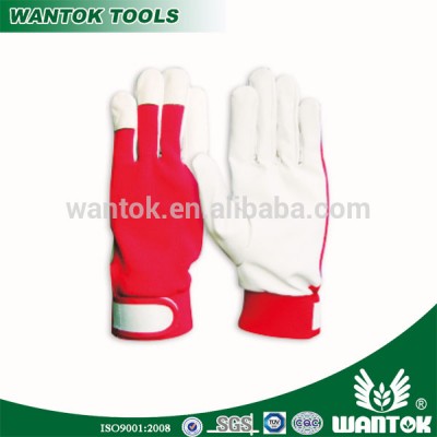 GL039 light duty driver glove/pig grain leather driver glove